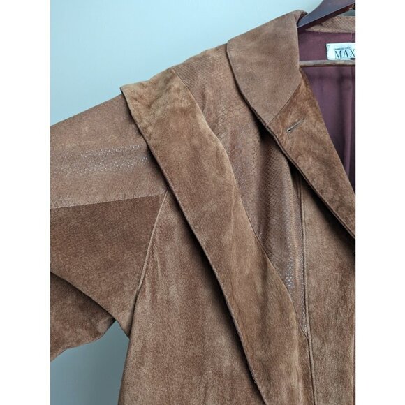 Vintage Union Made Leather Trench - Picture 6 of 13